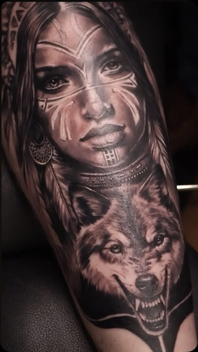 the Contagious Art Tattoo