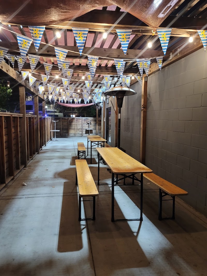 Covered and uncovered patio areas