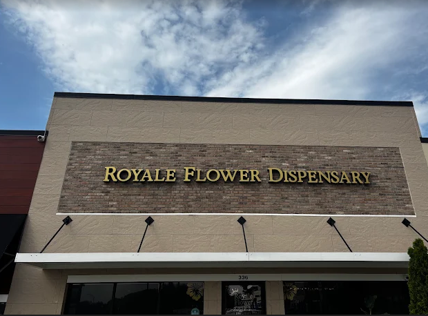 Video tour of Royale Flower Cannabis Dispensary retail environment
