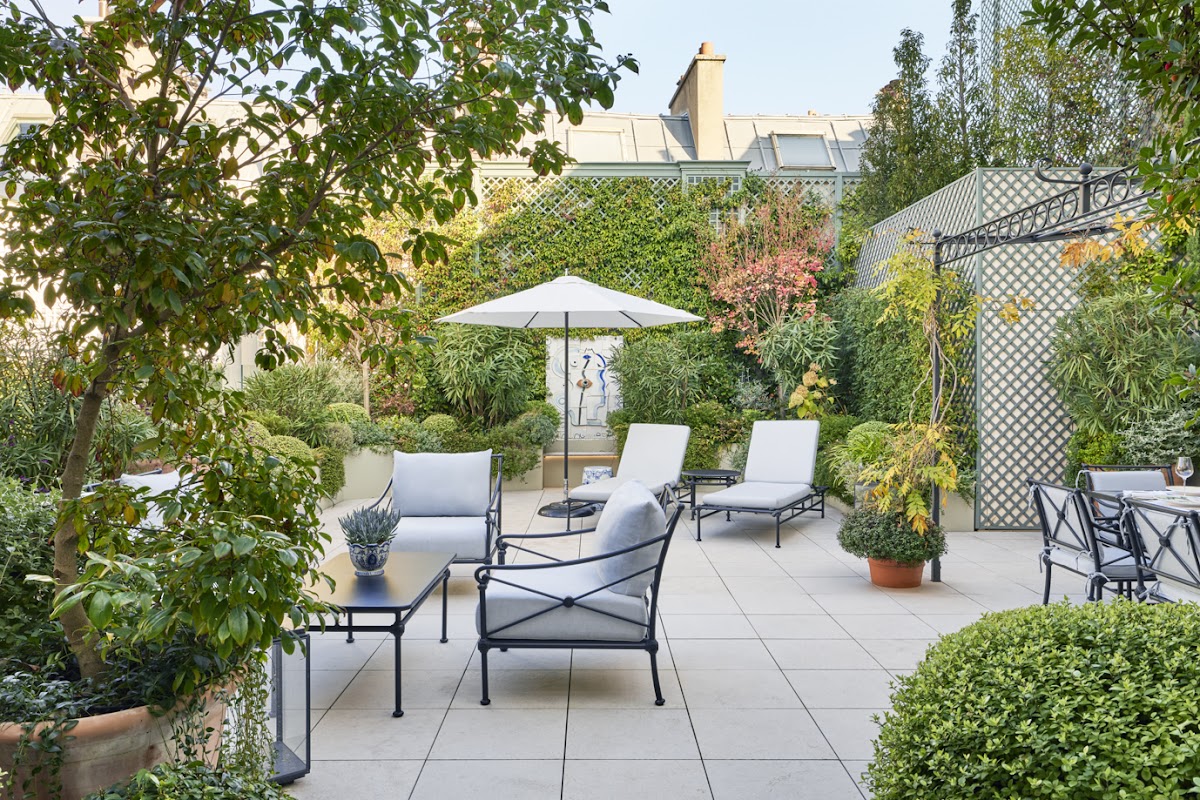 Le Bristol Paris, vue extérieure