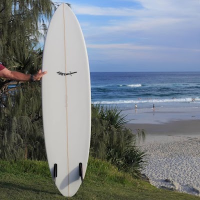 Hatchos Shapes - Custom Surfboards on Straddie logo