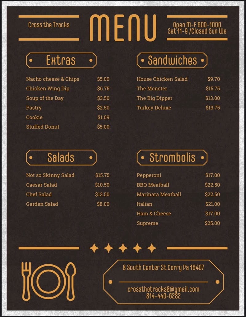 Cross The Tracks Cafe photo 2