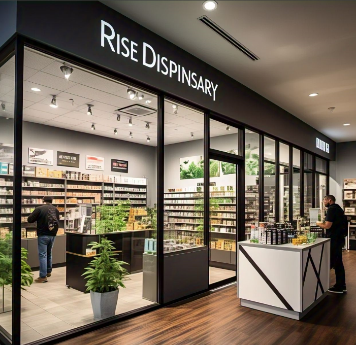 Video tour of Rise Dispensary Whitehall retail environment