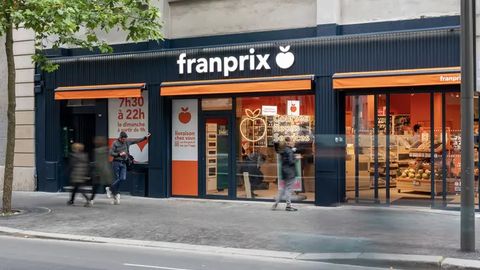 Franprix, vue extérieure