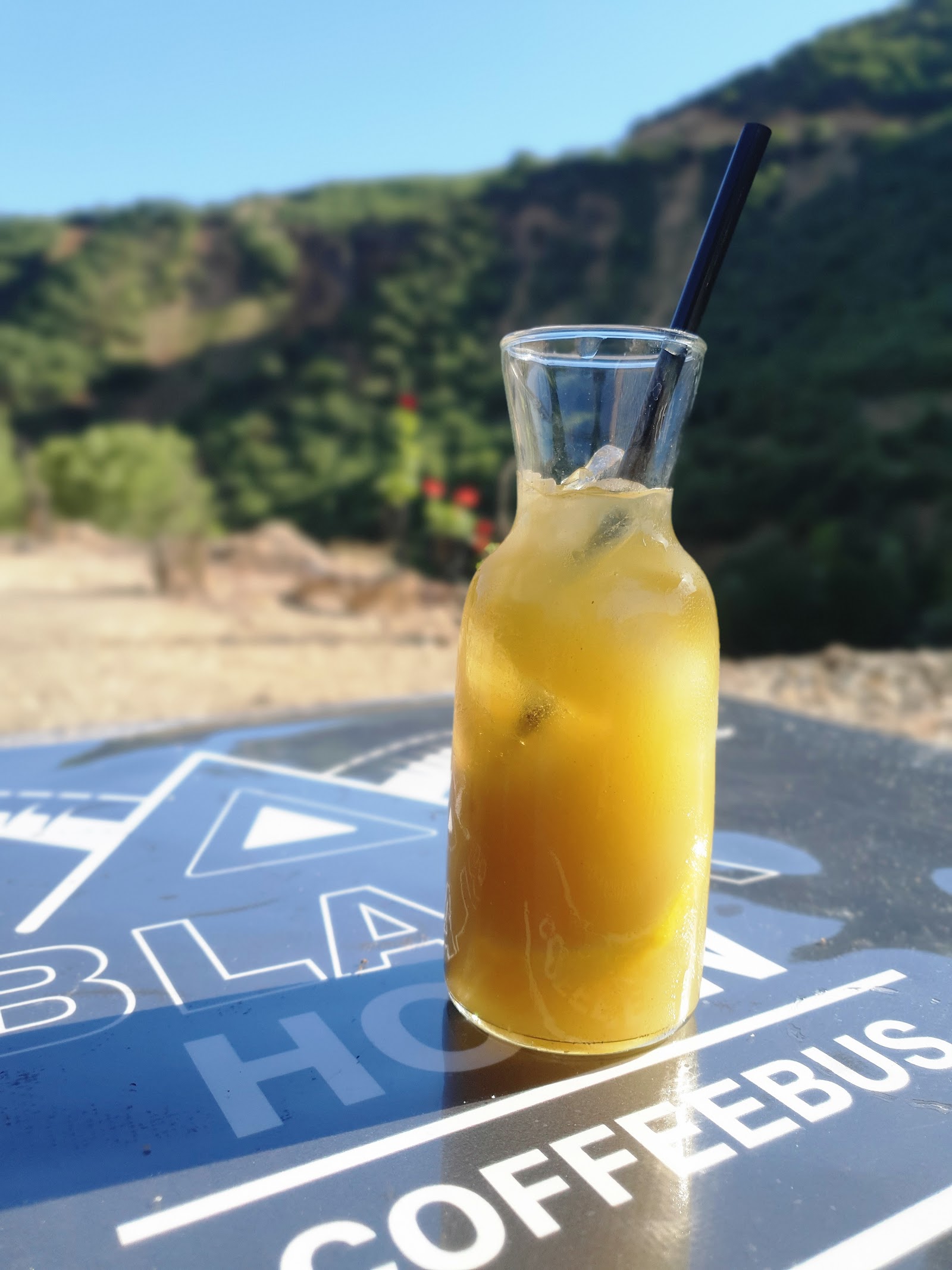 Black Horn Coffee Bus mekanı