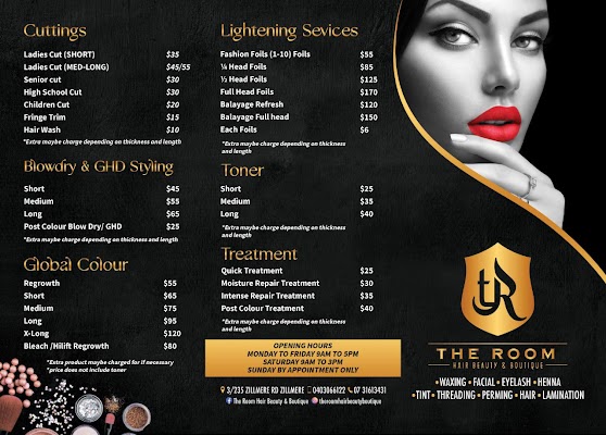 THE ROOM HAIR & BEAUTY BOUTIQUE photo 3