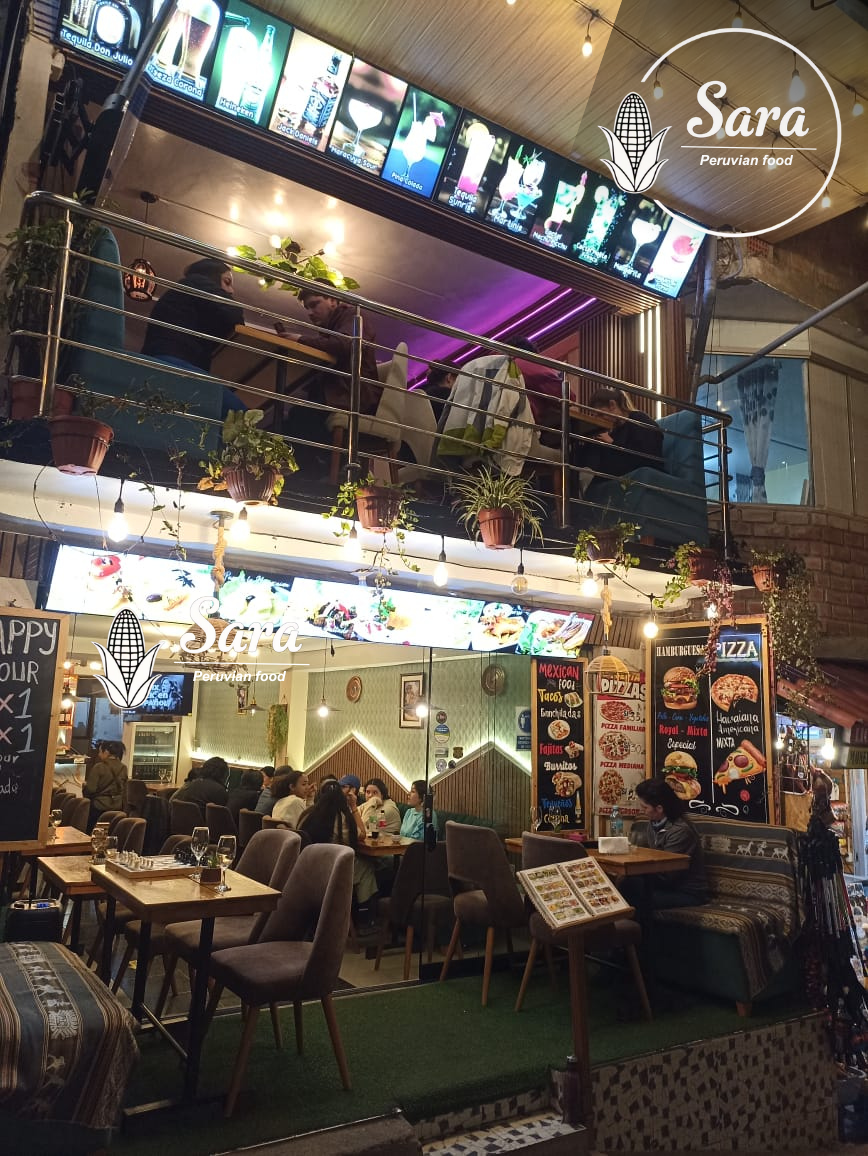 SARA Peruvian food restaurant in machu-picchu