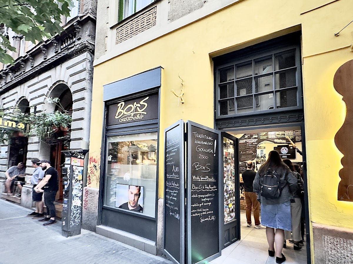 Bors Gastro Bar in budapest
