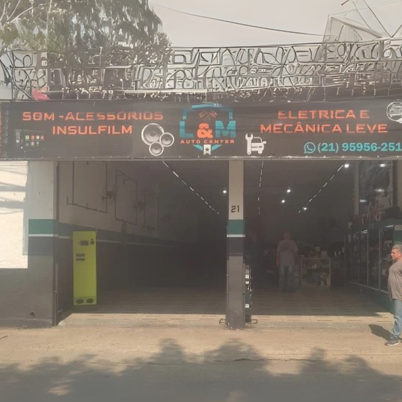 Som e Acessórios em São Cristóvão RJ - L & M Auto Center