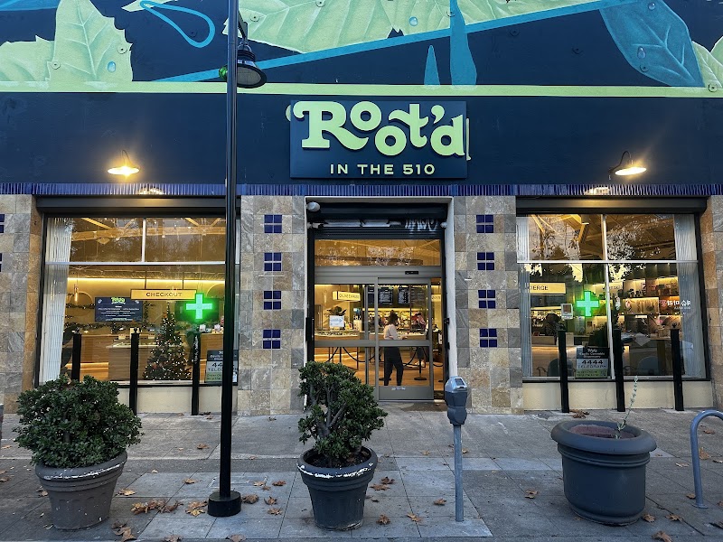 Video tour of Root'd In The 510 Equity Weed Dispensary retail environment