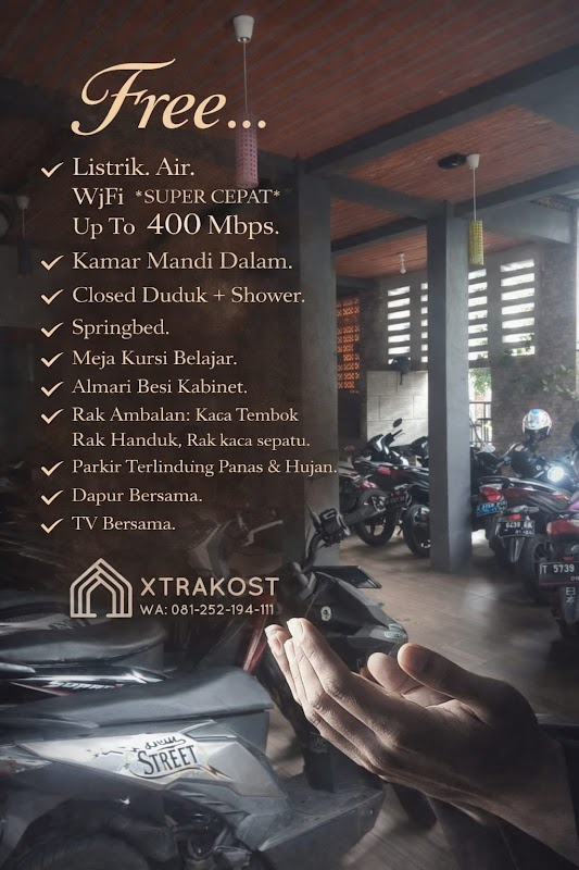 XTRAKOST Kost Putra dekat UB Polinema UM Kota Malang - Gatut Tamtomo
