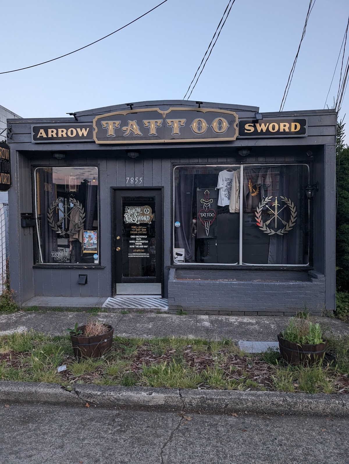 Arrow and Sword Tattoo tattoo work — photo 2