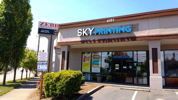Sky Printing portfolio