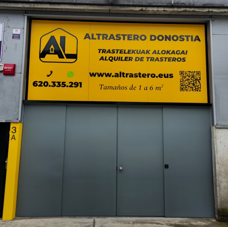 Trastero AlTrastero Donostia en Pª, Polígono 27, P.º Ubarburu, 55, Local 3 - A, 20014 Donostia / San Sebastián, Guipúzcoa, España - MejorTrastero