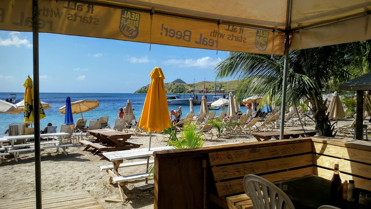 Reggae Beach Bar-Grill in st-kitts-and-nevis