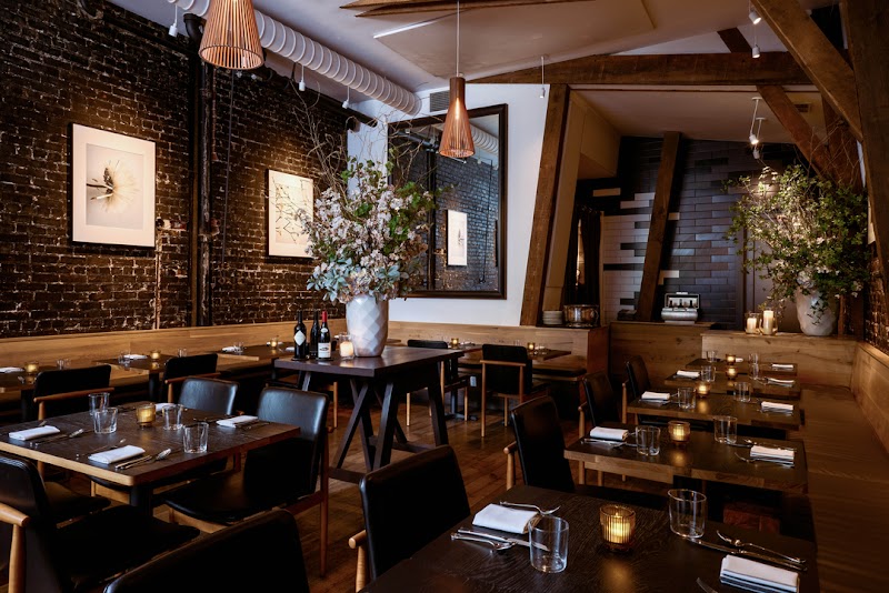 Cozy, intimate dining space
