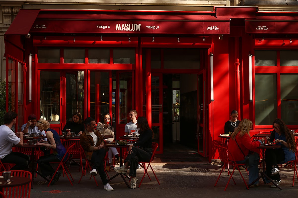 Maslow Temple, vue extérieure
