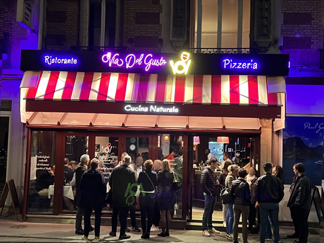 Via Del Gusto, vue extérieure