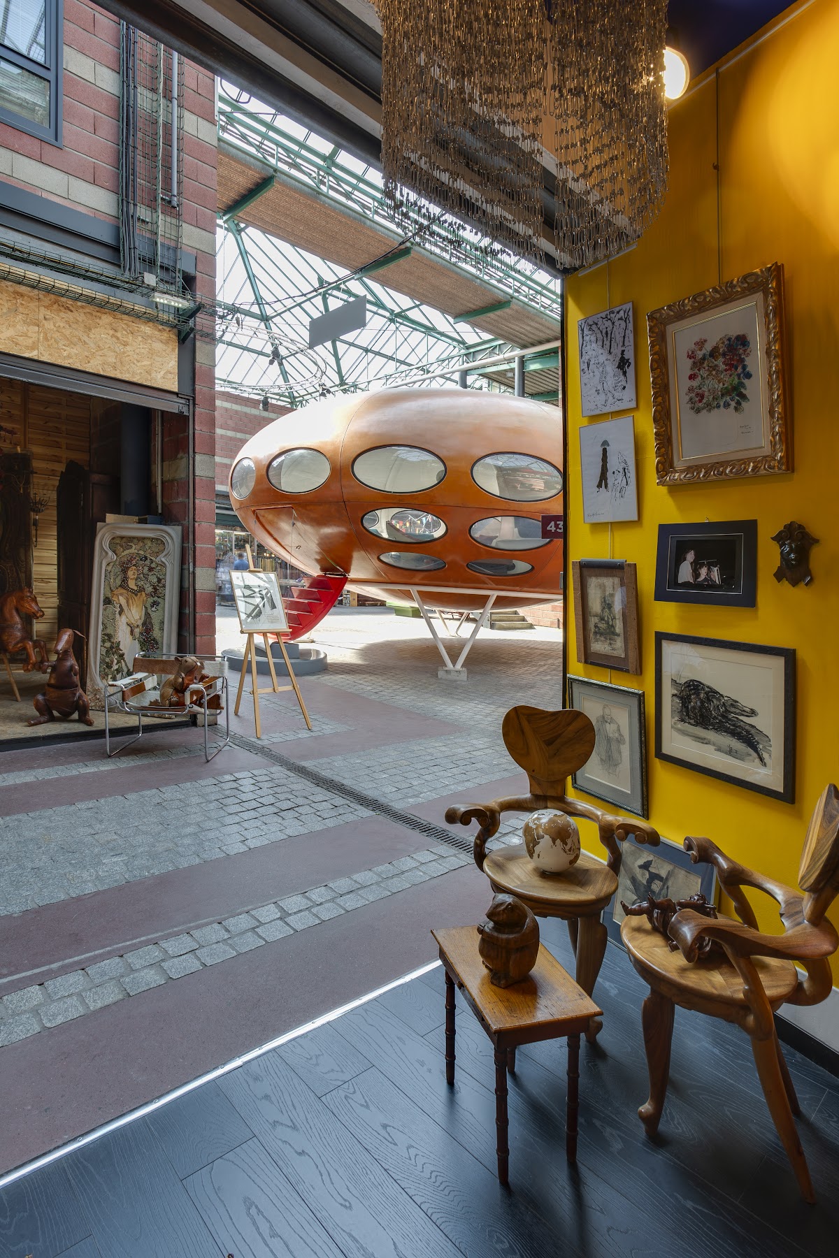 Marché Dauphine, vue extérieure