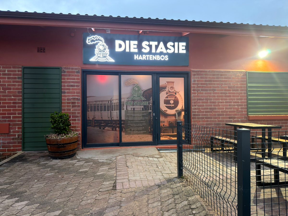 Die Stasie Hartenbos restaurant in Mossel Bay, Garden Route