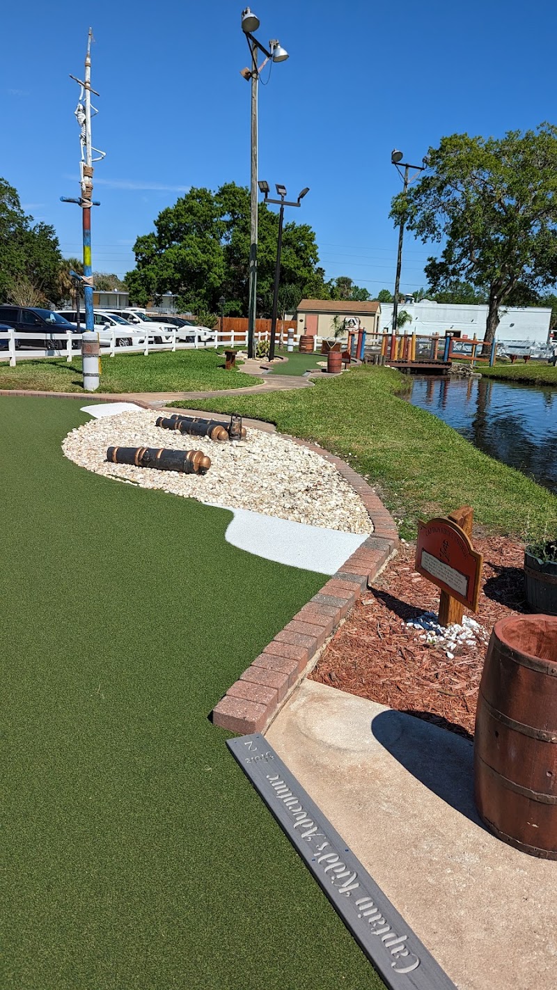 Pirate's Cove Adventure Golf banner