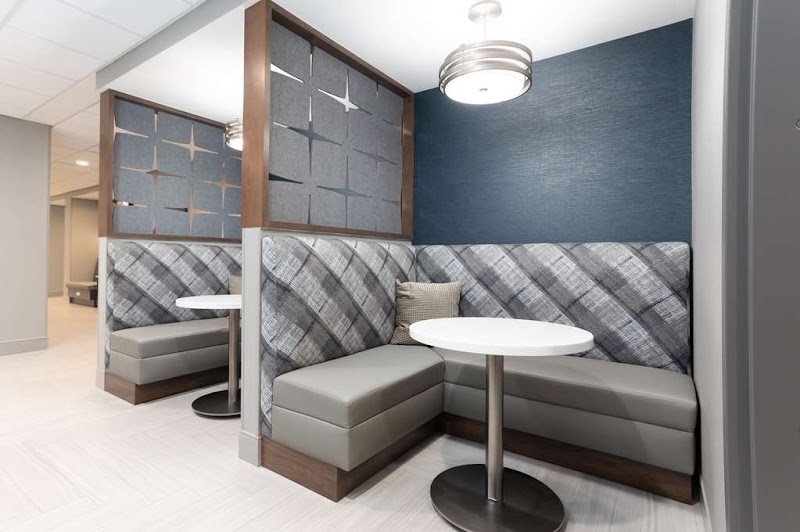Complimentary wine and beer bar with happy hour