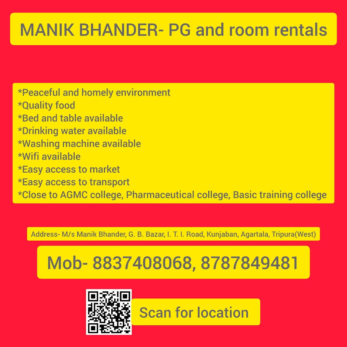MANIK BHANDER- PG and Room rentals photo 6