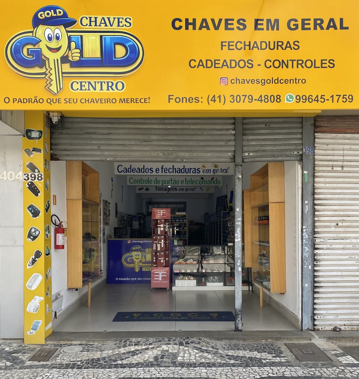 Chaves Gold Centro - Chaveiro