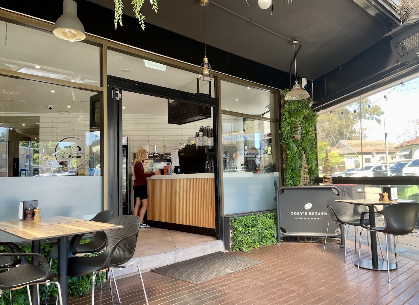 Evening lounge atmosphere at Cafe 52