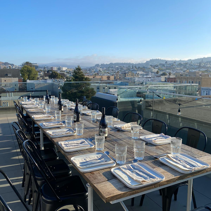 Loft space in Mission with rooftop Thai classes