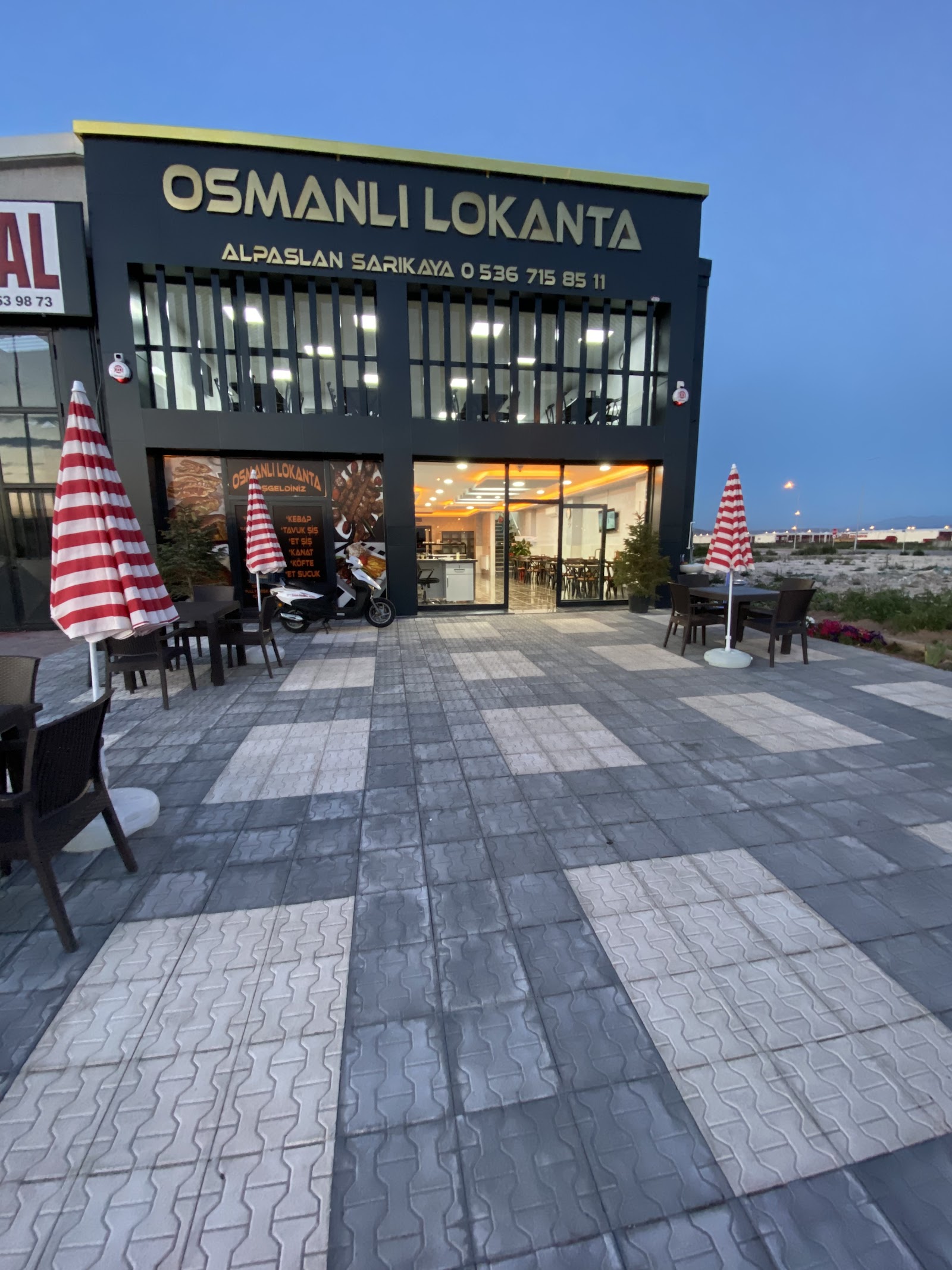 Osmanlı lokantası mekanı