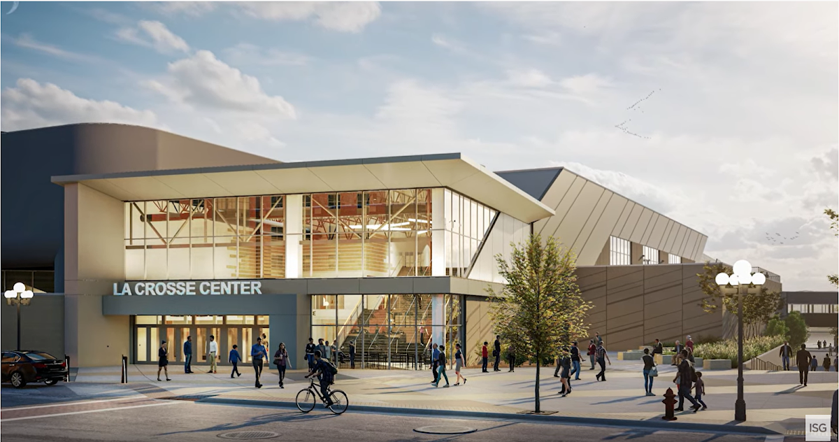 La Crosse Center Ice Rink exterior — La Crosse, United States