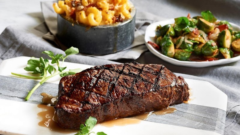 Aged prime beef and classic steakhouse fare