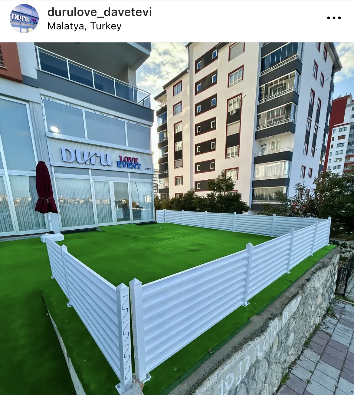 Malatya Davet Evi (Duru Love Event) mekanı