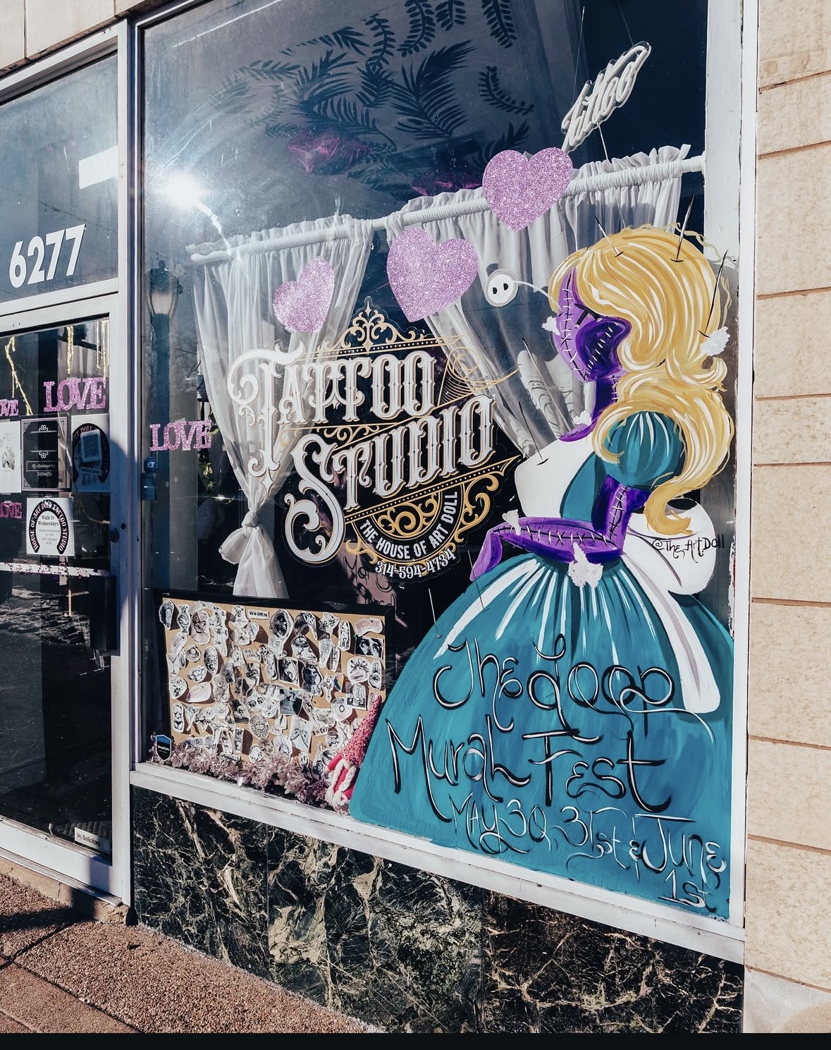 The House Of Art Doll tattoo work — photo 3