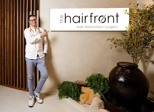 The Hairfront logo