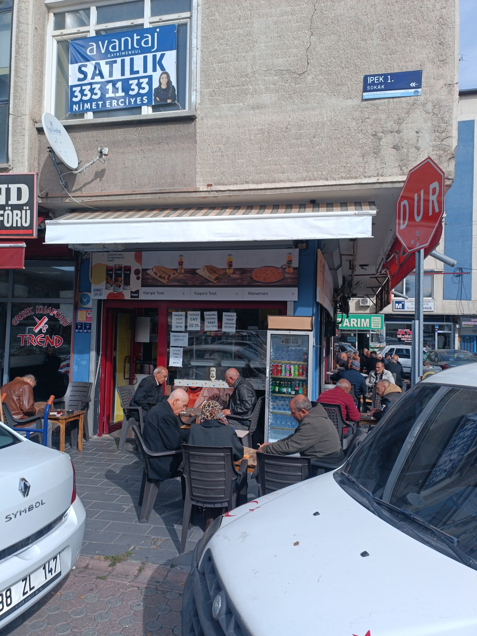 kayseri hunat kümbet çay evi mekanı