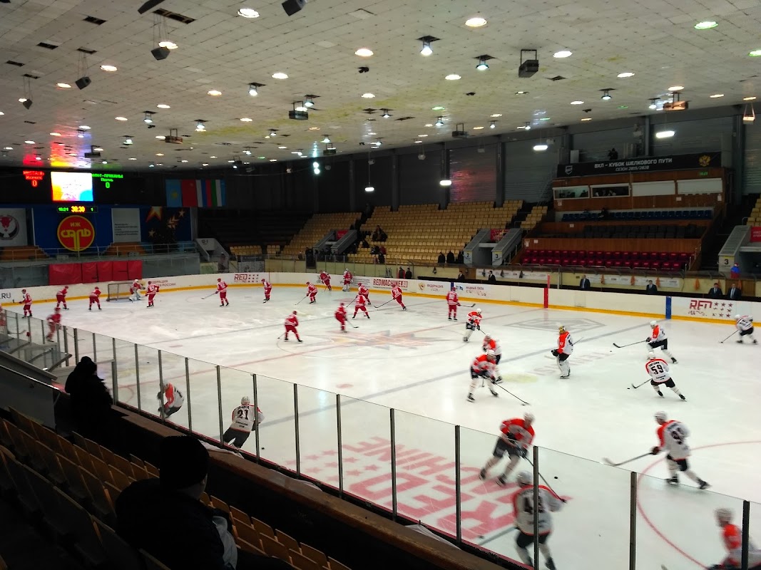 Sports Palace Izhstal (СДК Ижсталь) exterior — Izhevsk, Udmurtia, Russia