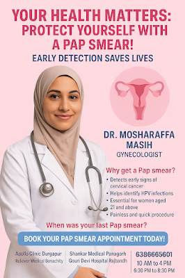 Dr Mosharaffa Masih Khan- Gynecologist and Obstetrician , panagarh,raniganj,Durgapur - Image 2