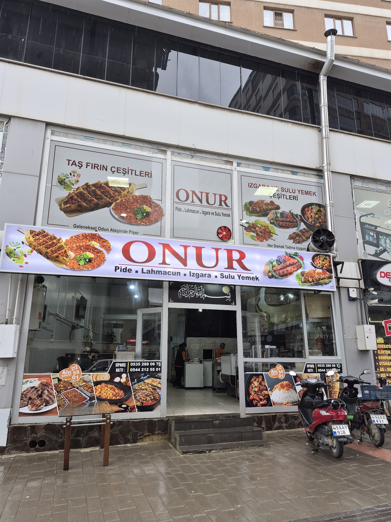 Onur pide&lahmacun salonu mekanı