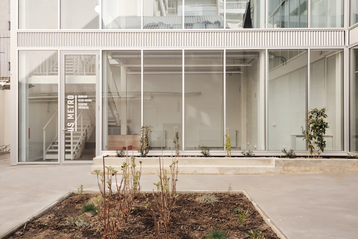 Us Métro Bizot, vue extérieure