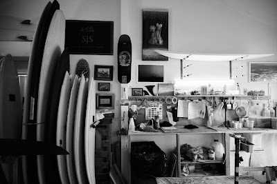 Scott James Surfboards logo