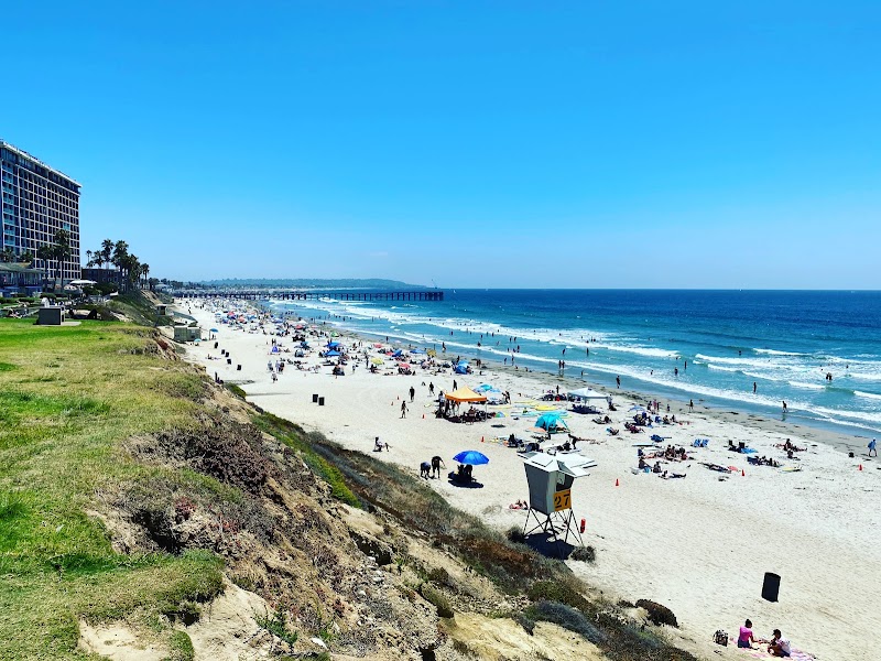 Law Street Beach in San Diego