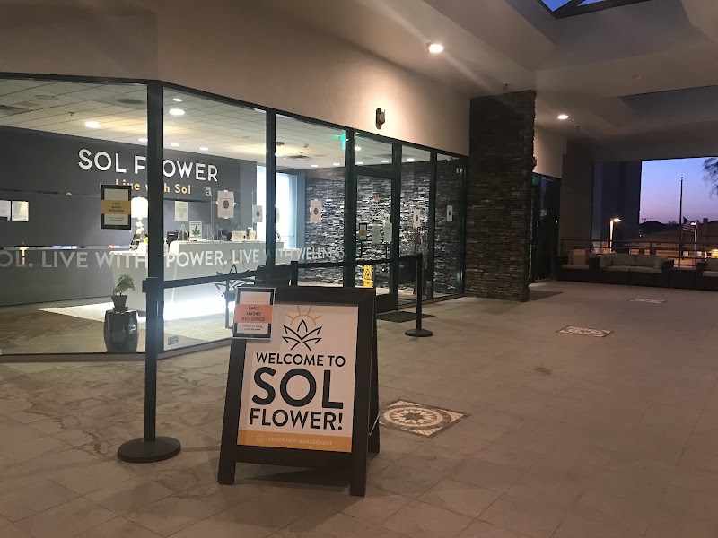 Video tour of Sol Flower Dispensary Scottsdale Airpark retail environment
