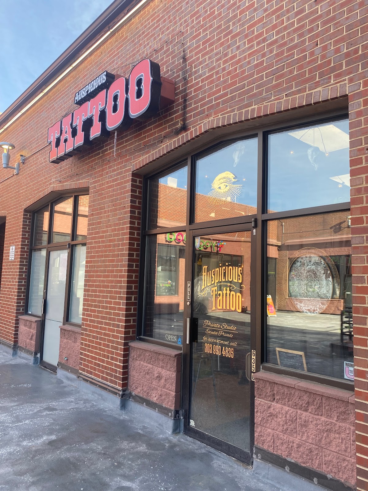 Auspicious Tattoo tattoo parlor in Boulder, CO