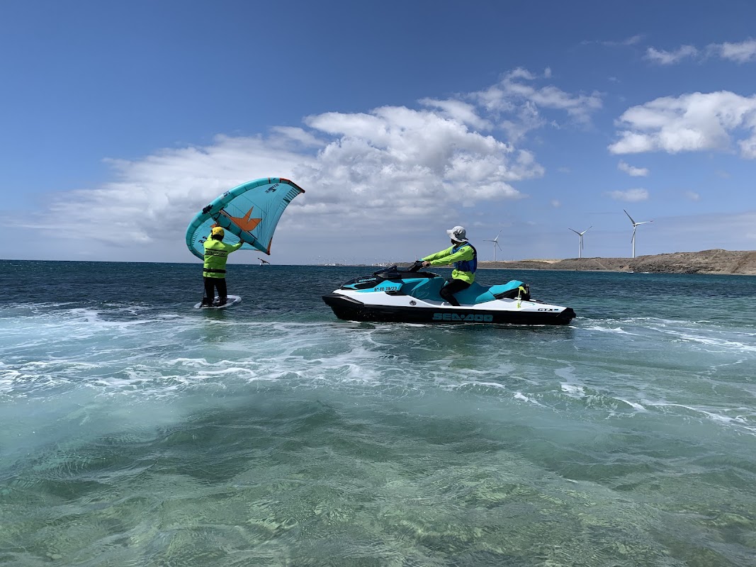 Windsurfing in Gáldar