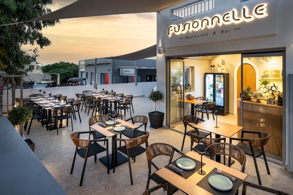 Fusionnelle in santorini