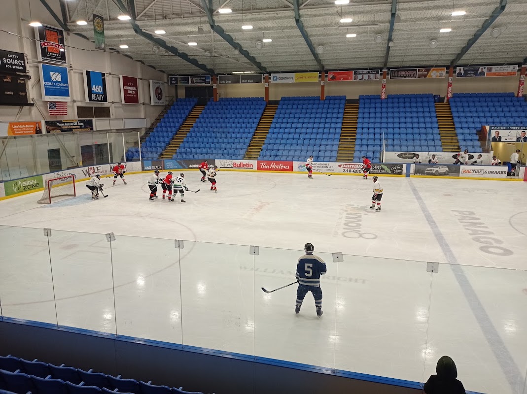 Frank Crane Arena exterior — Nanaimo, Canada
