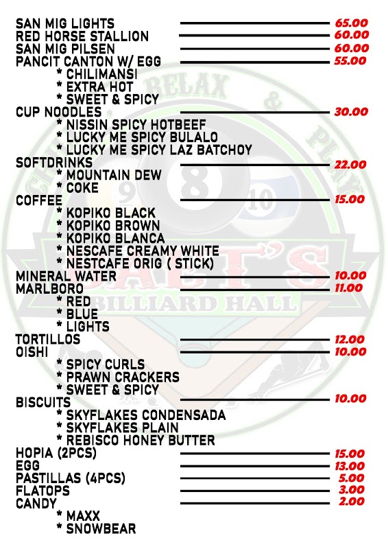 Baet's Billiard & Events Place