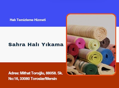 Sahra Halı Yıkama Toroslar - Temizlik